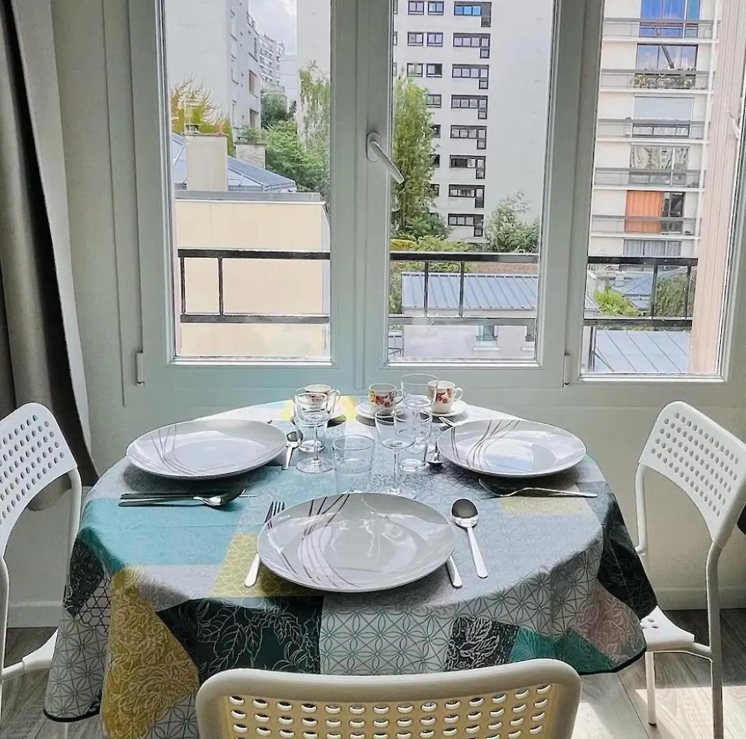 Charmant T3 Paris Avec Parking Prive Apartment